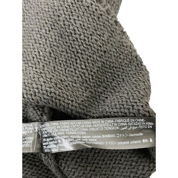 Massimo Dutti Women Sweater XL Cardigan Dark Green Knit Long Sleeve 5709/628 NWT - Picture 8 of 10